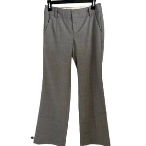 Banana Republic Martin Gray Wool Pants Womens Size 0‎ Stretch.